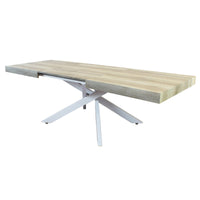 Tavolo da pranzo allungabile 160/240x90 - POTHOS Colore: Naturale