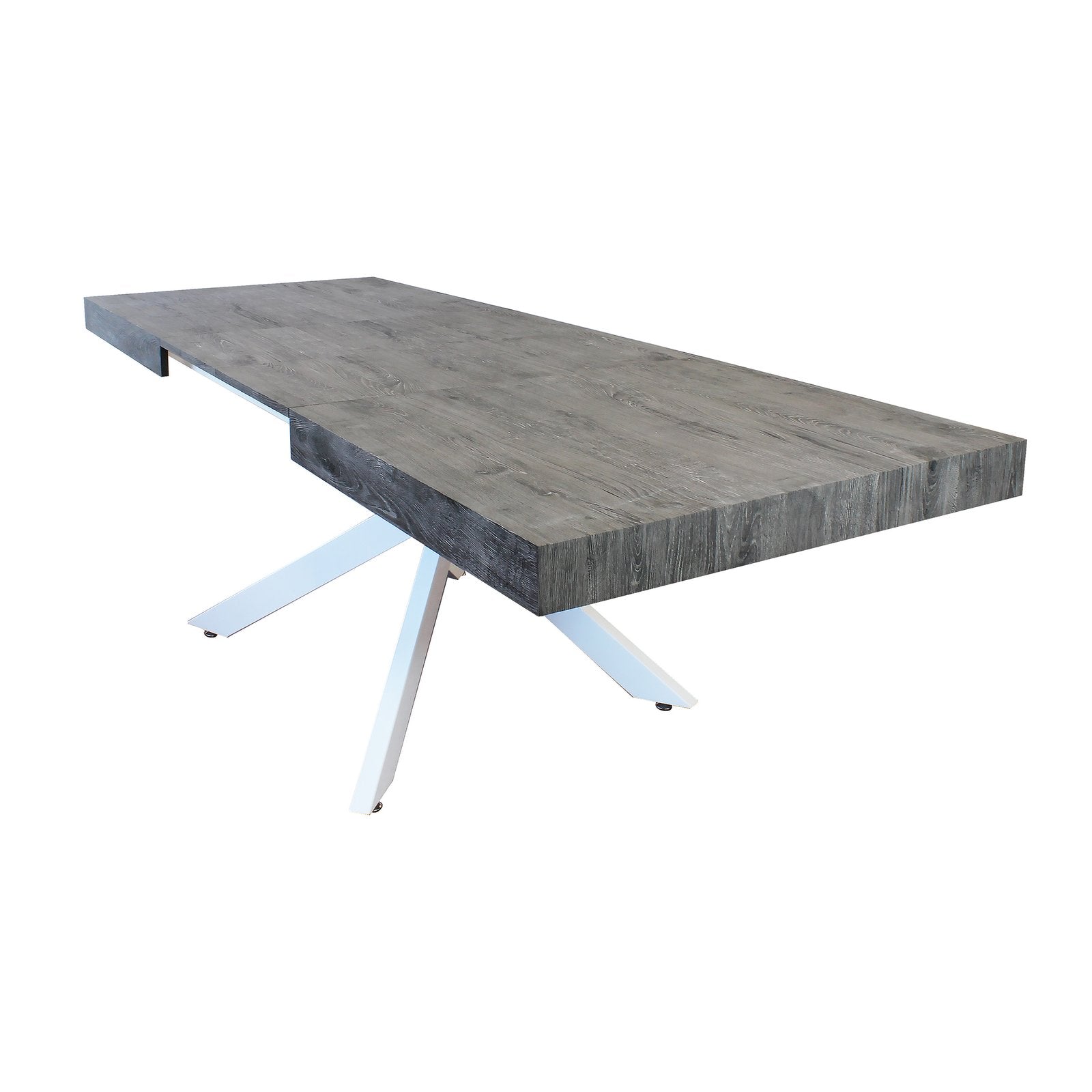 Tavolo da pranzo allungabile 160/240x90 - POTHOS Colore: Antracite