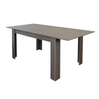 Tavolo da pranzo allungabile 140/190x90 - PSYCHE Colore: Taupe