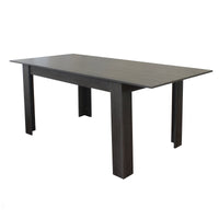 Tavolo da pranzo allungabile 140/190x90 - PSYCHE Colore: Antracite