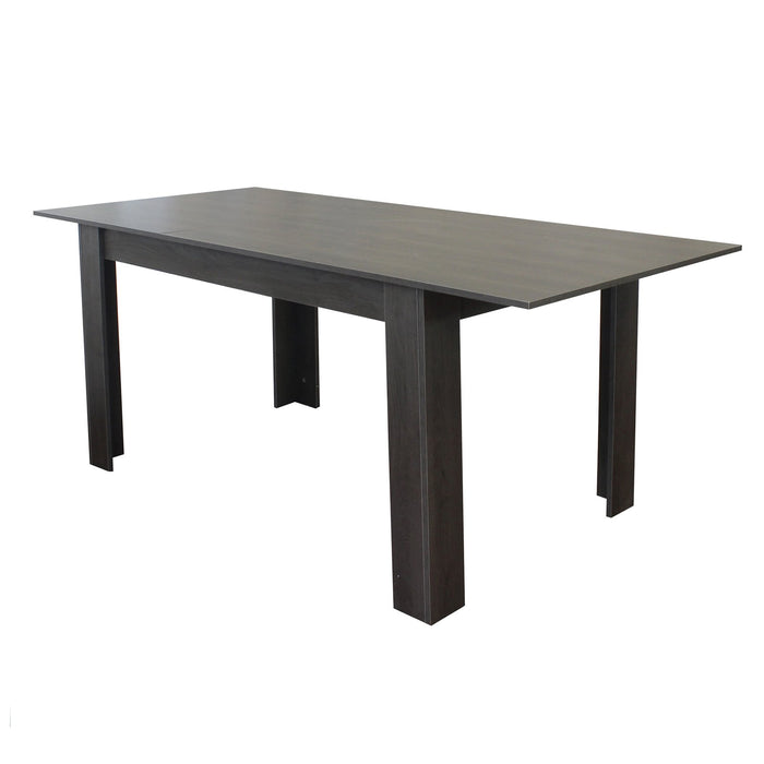 Tavolo da pranzo allungabile 140/190x90 - PSYCHE Colore: Antracite