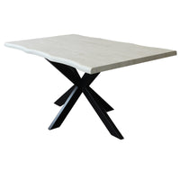 Tavolo da pranzo 160x90 - SINOPE Colore: Grigio