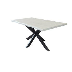 Tavolo da pranzo 160x90 - SINOPE Colore: Bianco