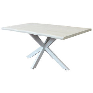 Tavolo da pranzo 160x90 - SINOPE Colore: Bianco