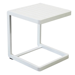 Tavolino per lettino prendisole - SOMI Colore: Bianco