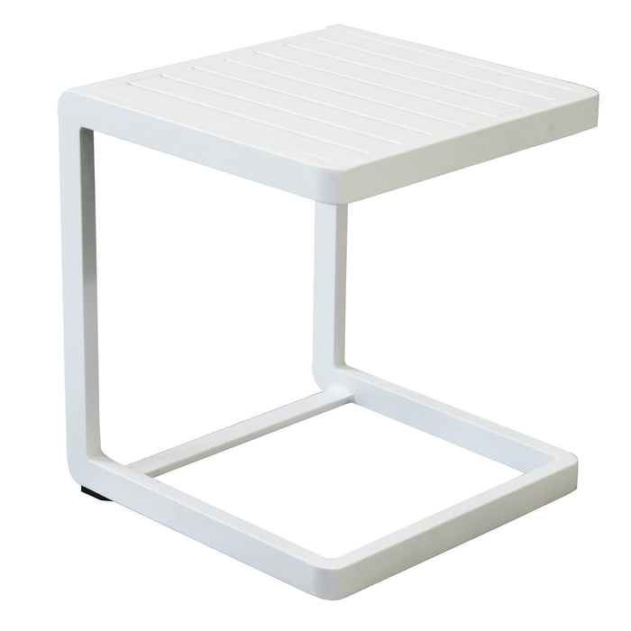 Tavolino per lettino prendisole - SOMI Colore: Bianco