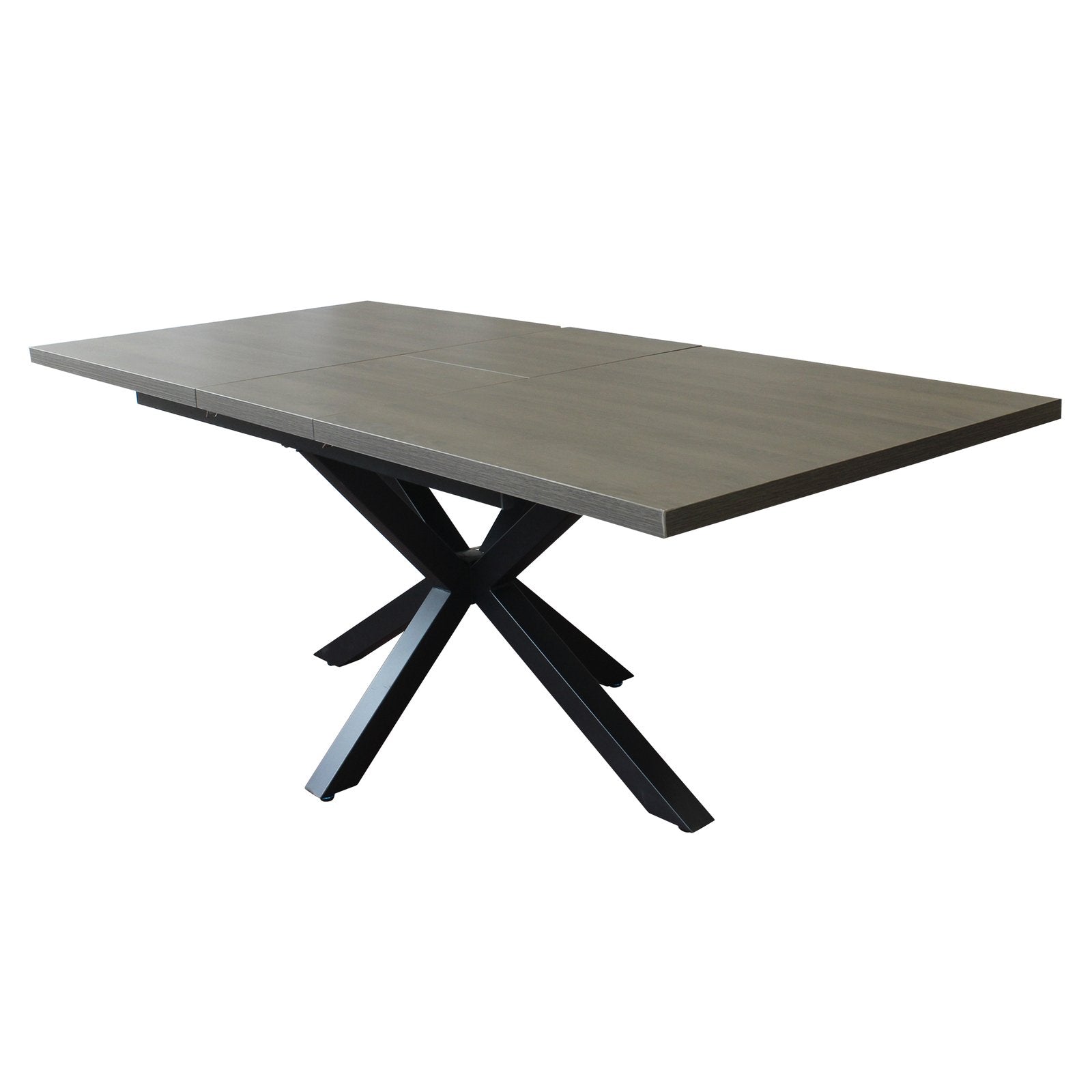 Tavolo da pranzo allungabile 160/200x90 - THISBE Colore: Antracite