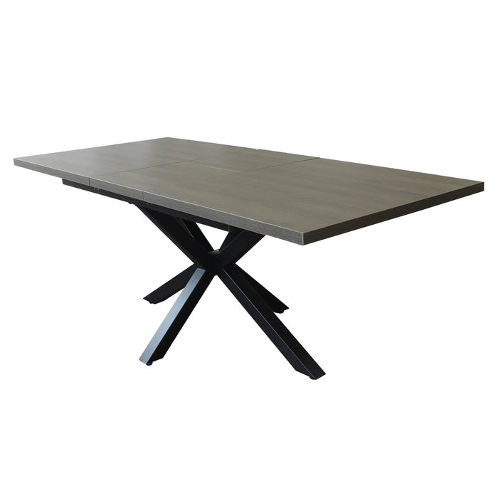 Tavolo da pranzo allungabile 160/200x90 - THISBE Colore: Antracite