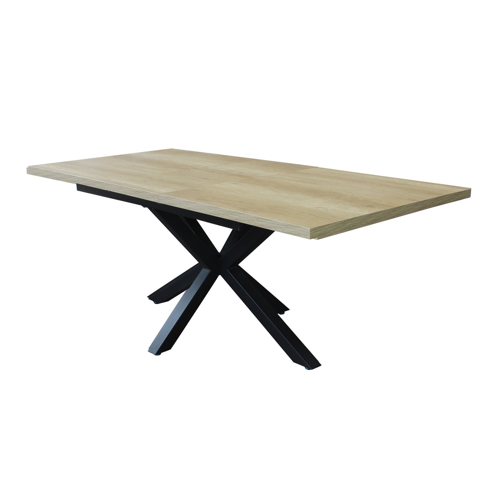 Tavolo da pranzo allungabile 160/200x90 - THISBE Colore: Naturale con Venature