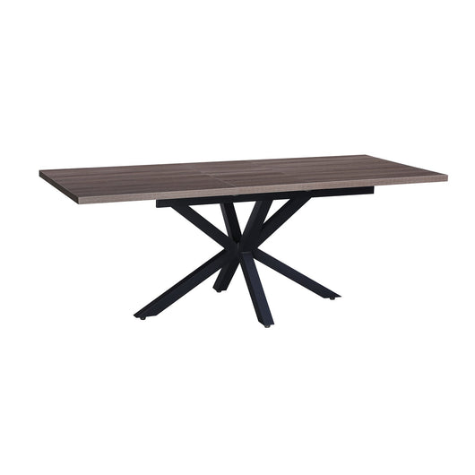 Tavolo da pranzo allungabile 160/200x90 - THISBE Colore: Grigio scuro