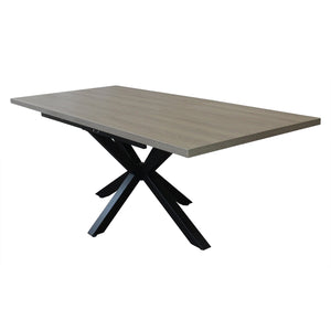 Tavolo da pranzo allungabile 160/200x90 - THISBE Colore: Grigio