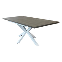 Tavolo da pranzo allungabile 160/200x90 - THISBE Colore: Antracite