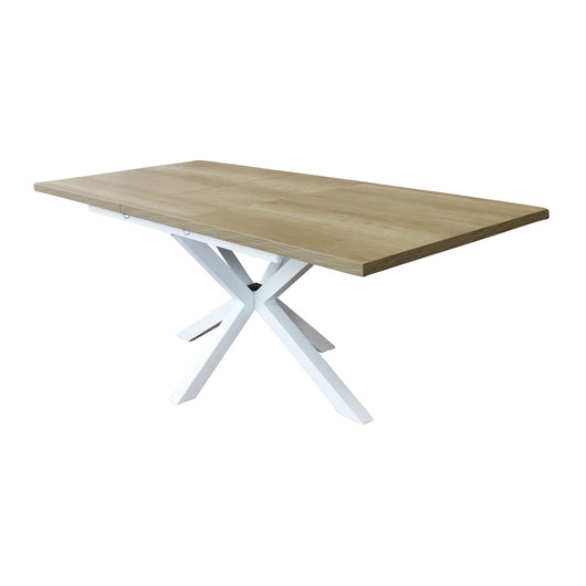 Tavolo da pranzo allungabile 160/200x90 - THISBE Colore: Naturale con Venature