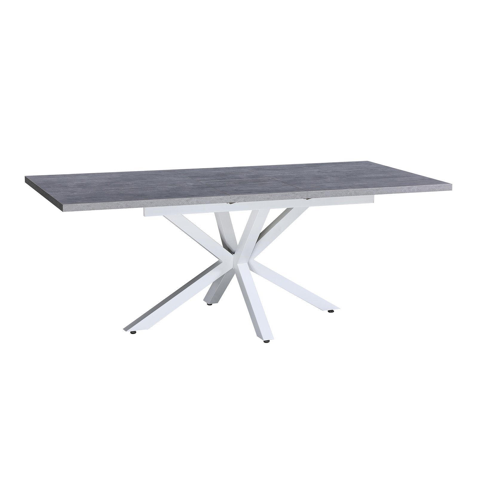 Tavolo da pranzo allungabile 160/200x90 - THISBE Colore: Grigio