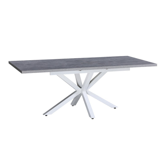 Tavolo da pranzo allungabile 160/200x90 - THISBE Colore: Grigio