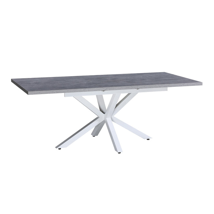 Tavolo da pranzo allungabile 160/200x90 - THISBE Colore: Grigio