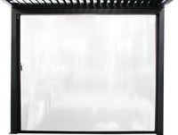 Laterale per pergola biocliamatica in PVC - TONY Dimensioni: 3 M, Colore: Antracite