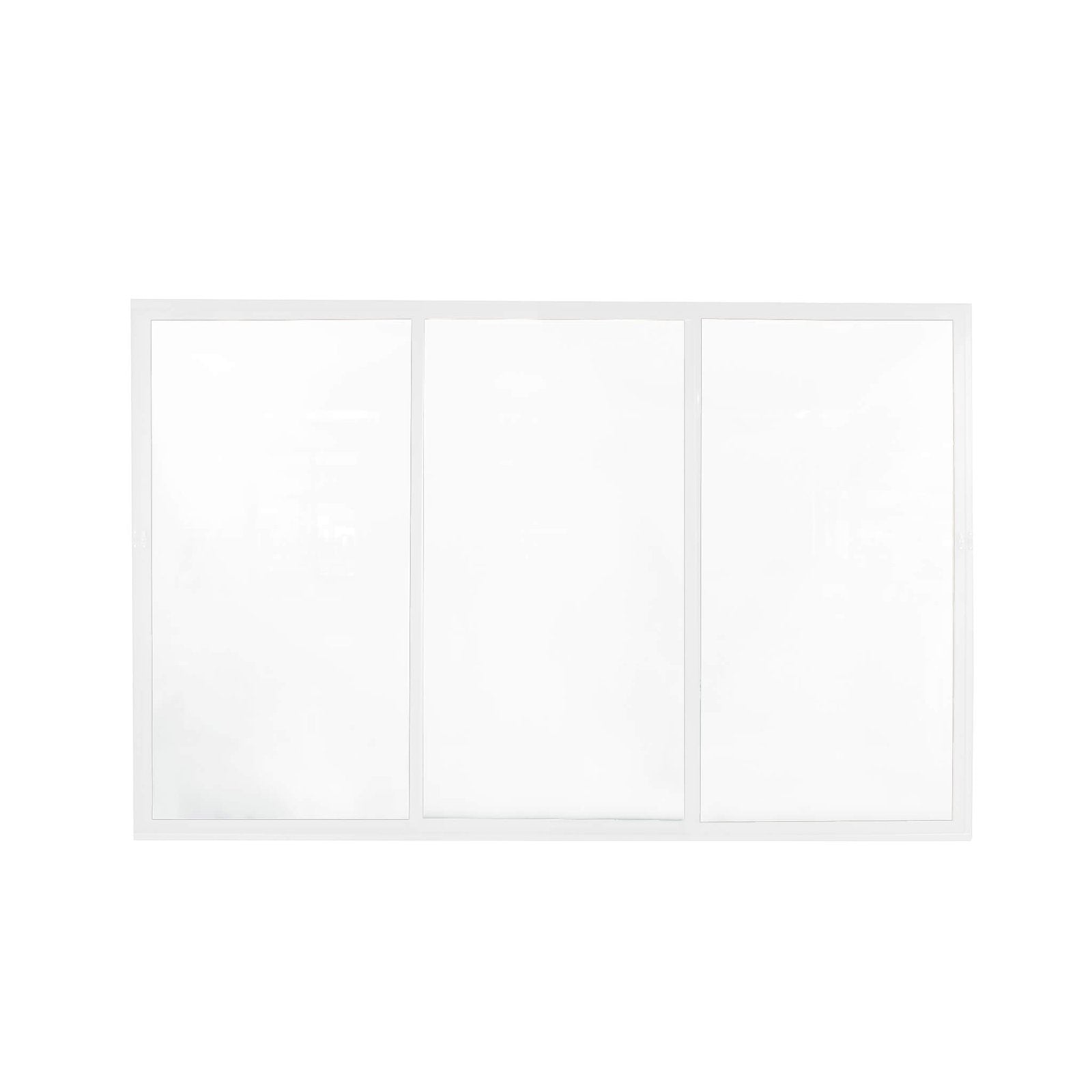 Laterale scorrevole per pergola bioclimatica con vetro - TONY Colore: Bianco, Dimensioni: 4 M