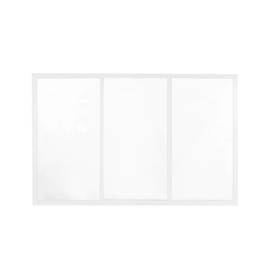 Laterale scorrevole per pergola bioclimatica con vetro - TONY Colore: Bianco, Dimensioni: 4 M