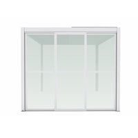 Parete laterale in policarbonato per pergola bioclimatica Tony - TONY Colore: Bianco