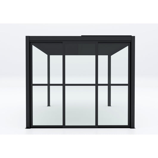 Parete laterale in policarbonato per pergola bioclimatica Tony - TONY Colore: Antracite