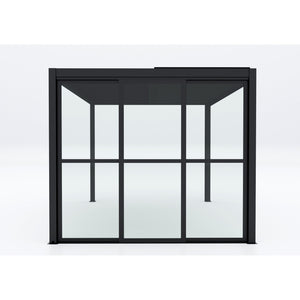 Parete laterale in policarbonato per pergola bioclimatica Tony - TONY Colore: Antracite