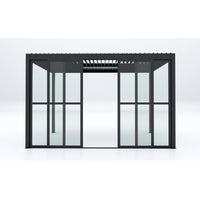 Parete laterale in policarbonato per pergola bioclimatica Tony - TONY Colore: Antracite