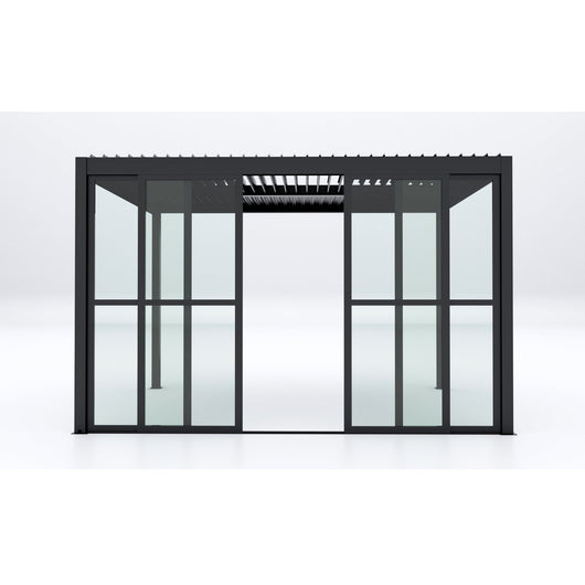 Parete laterale in policarbonato per pergola bioclimatica Tony - TONY Colore: Antracite