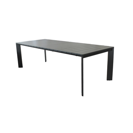 Tavolo allungabile da giardino in Alluminio 150/200x100 - UNA Colore: Antracite
