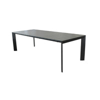 Tavolo allungabile da giardino in Alluminio 150/200x100 - UNA Colore: Antracite