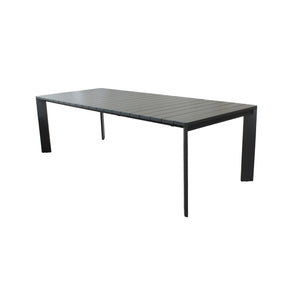 Tavolo allungabile da giardino in Alluminio 200/250x100 - UNA Colore: Antracite
