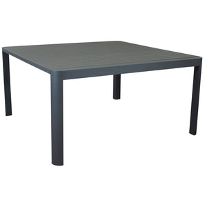 Tavolo da giardino quadrato allungabile in alluminio - WASH Colore: Antracite