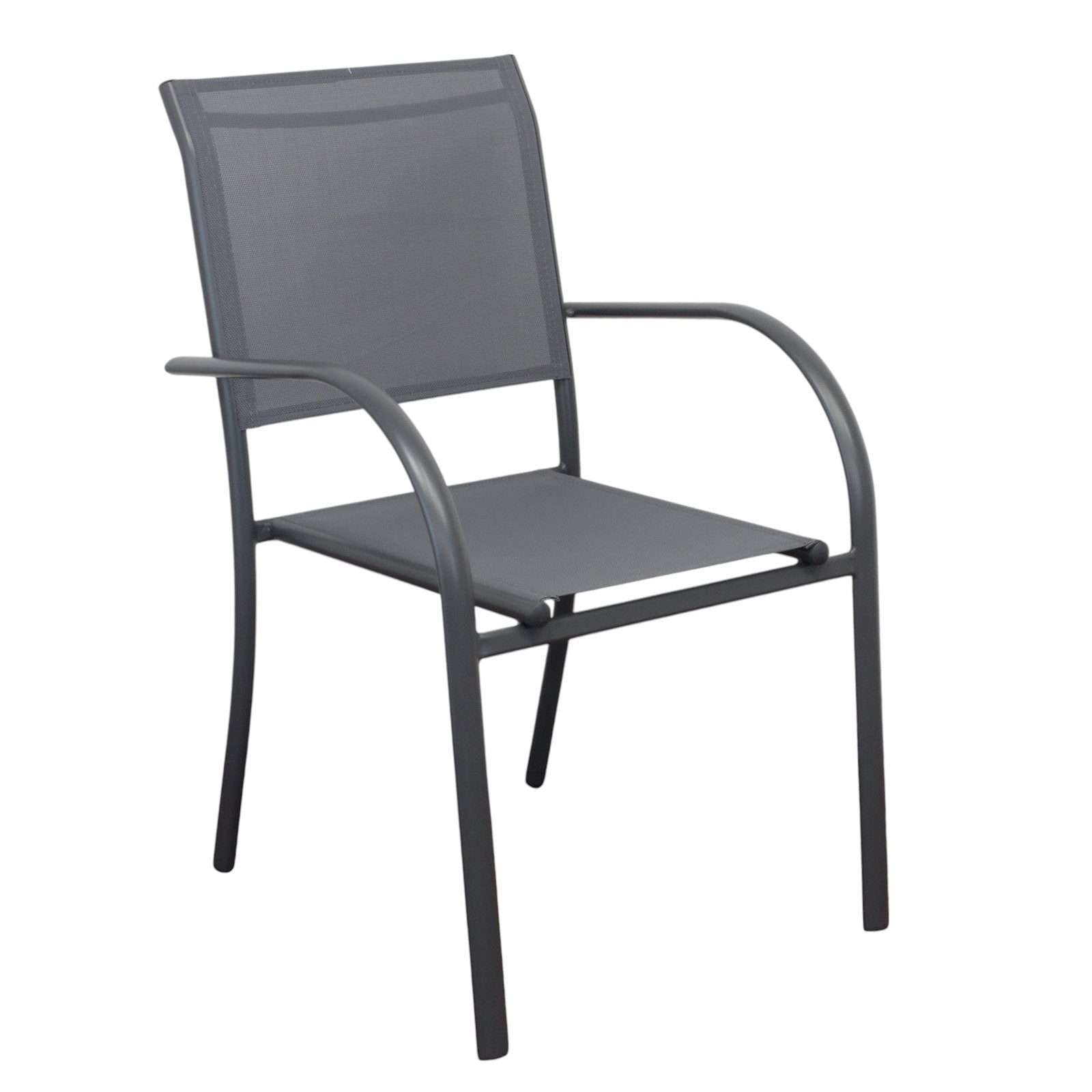 Poltrona impilabile da giardino - YARA Colore: Antracite
