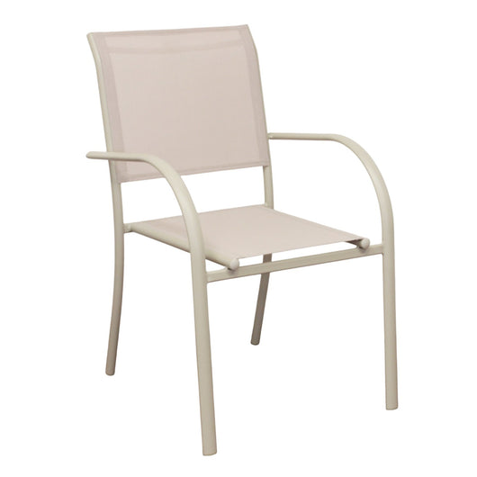 Poltrona impilabile da giardino - YARA Colore: Tortora