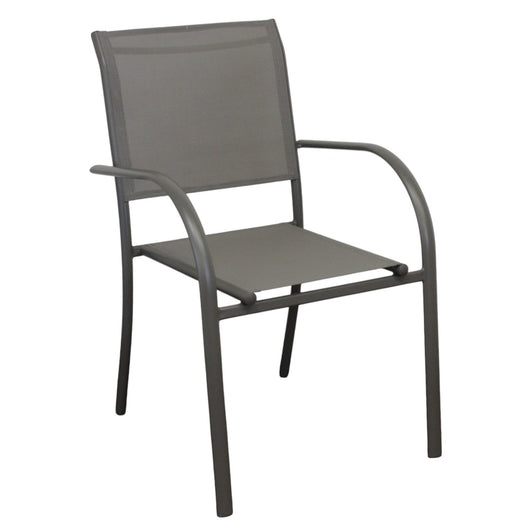 Poltrona impilabile da giardino - YARA Colore: Taupe