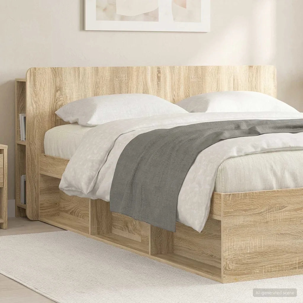 Testata del letto Rovere Sonoma Legno ingegnerizzato 8001221