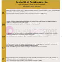 TECHNO Proiettore Faro Solare Led 4800 Lm Con Pannello Separato