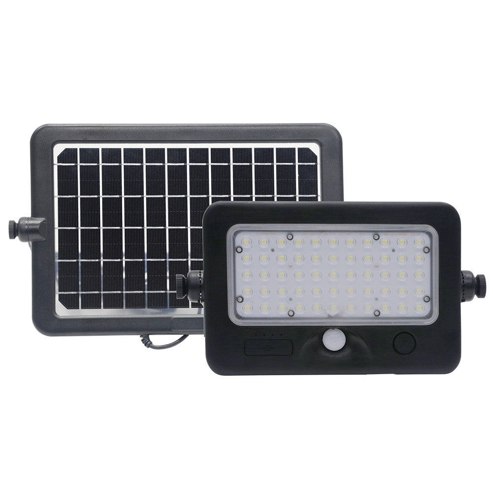 TECHNO Proiettore Faro Solare Led 1100 Lm Con Pannello Separato