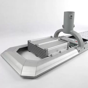 TECHNO Proiettore Faro Solare Led per Lampioni 2000Lm Con Pannello Incorporato