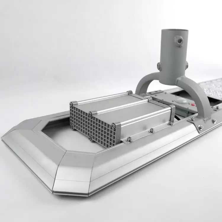 TECHNO Proiettore Faro Solare Led per Lampioni 2000Lm Con Pannello Incorporato