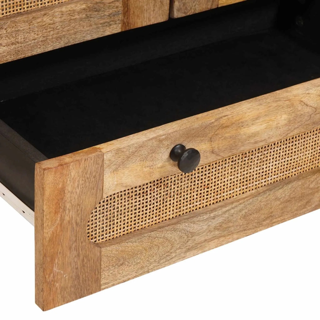 Credenza Marrone 40 x 33 x 110 cm Legno di mango massello