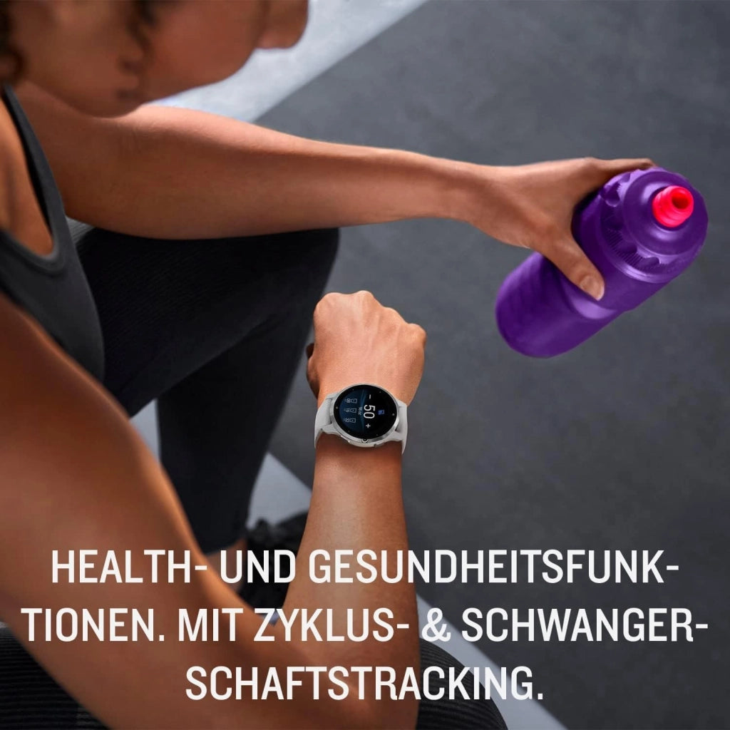 Garmin Venu 2S, Smartwatch AMOLED 1,1", Cassa da 40mm, Autonomia 10 giorni, GarminPay, Musica, +25 Sport, GPS, Cardio, SpO2 (Slate & Graphite)