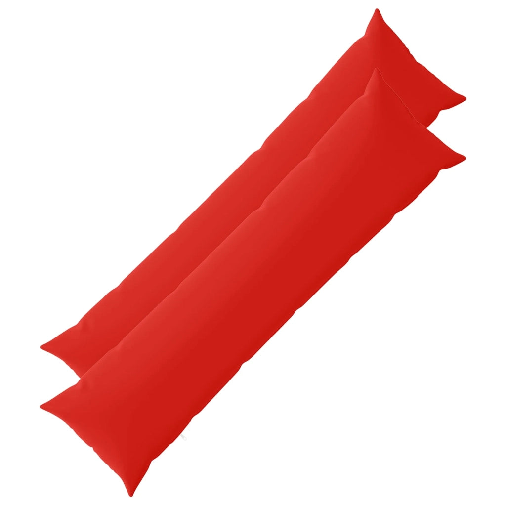 Federa 2 pcs HEERLEN Rosso 40 x 145 cm Poliestere 908980