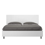 Letto Matrimoniale - NEW EGOS Tipologia Letto: Con Rete, Dimensione Rete: 160x190, Colore: Bianco Frassino