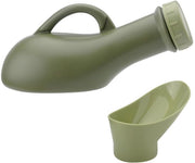 Contenitore per Urine per Uomo - Capacità 1 Litro - Emergenza - Igiene - Facile da Pulire - Utilizzo Orizzontale - Contenitore per Urine Portatile