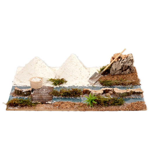 AMBIENTAZIONE SALINE PER PRESEPI E MODELLISMO