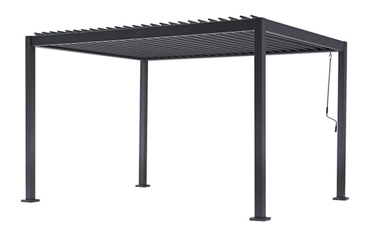 Pergola Texas Greenwood 3x4 Colore: Antracite