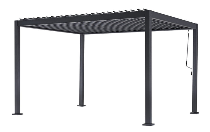 Pergola Texas Greenwood 3x4 Colore: Antracite