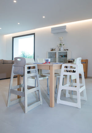 Seggiolone MioPappy in legno di faggio Adex