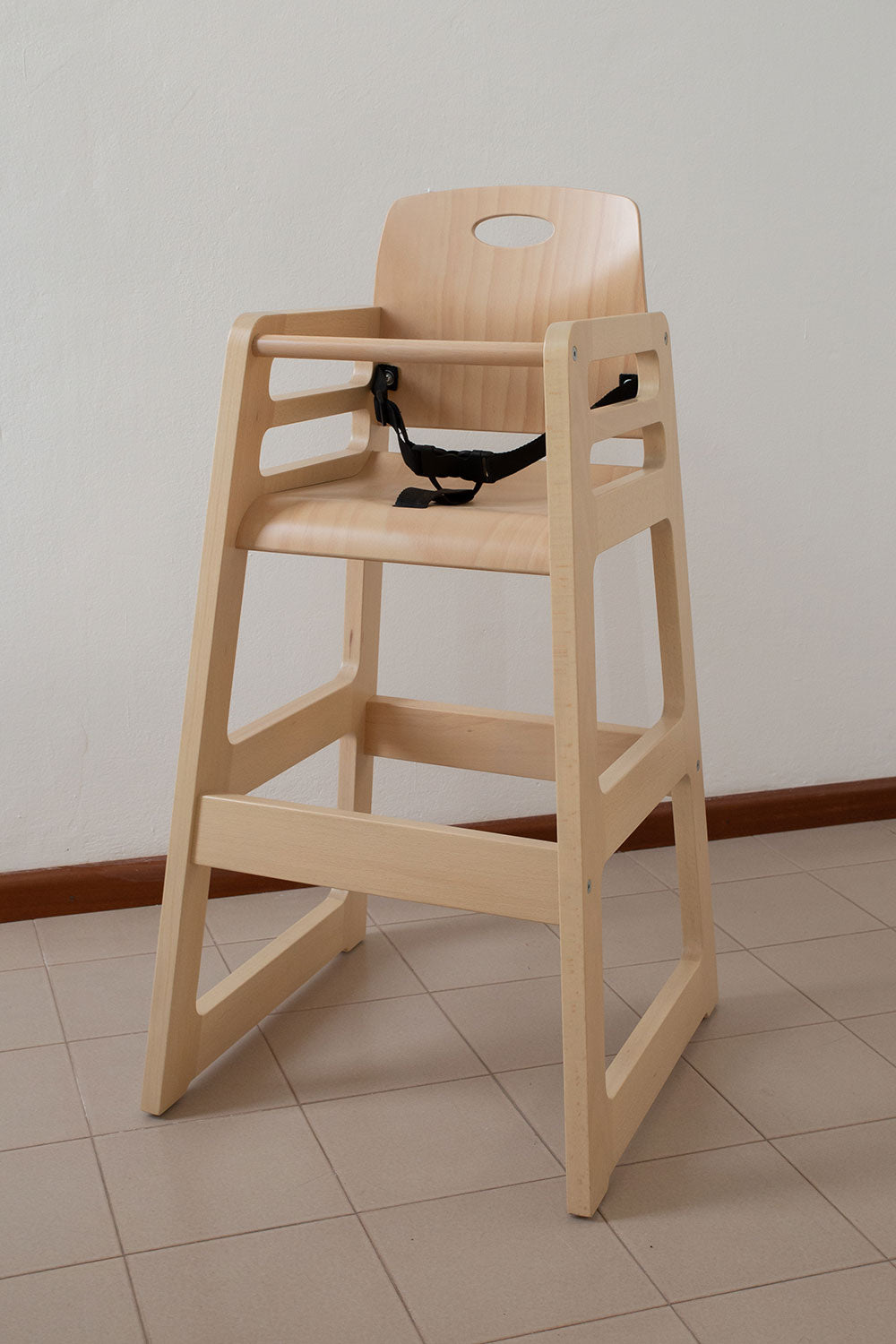 Seggiolone MioPappy in legno di faggio Adex